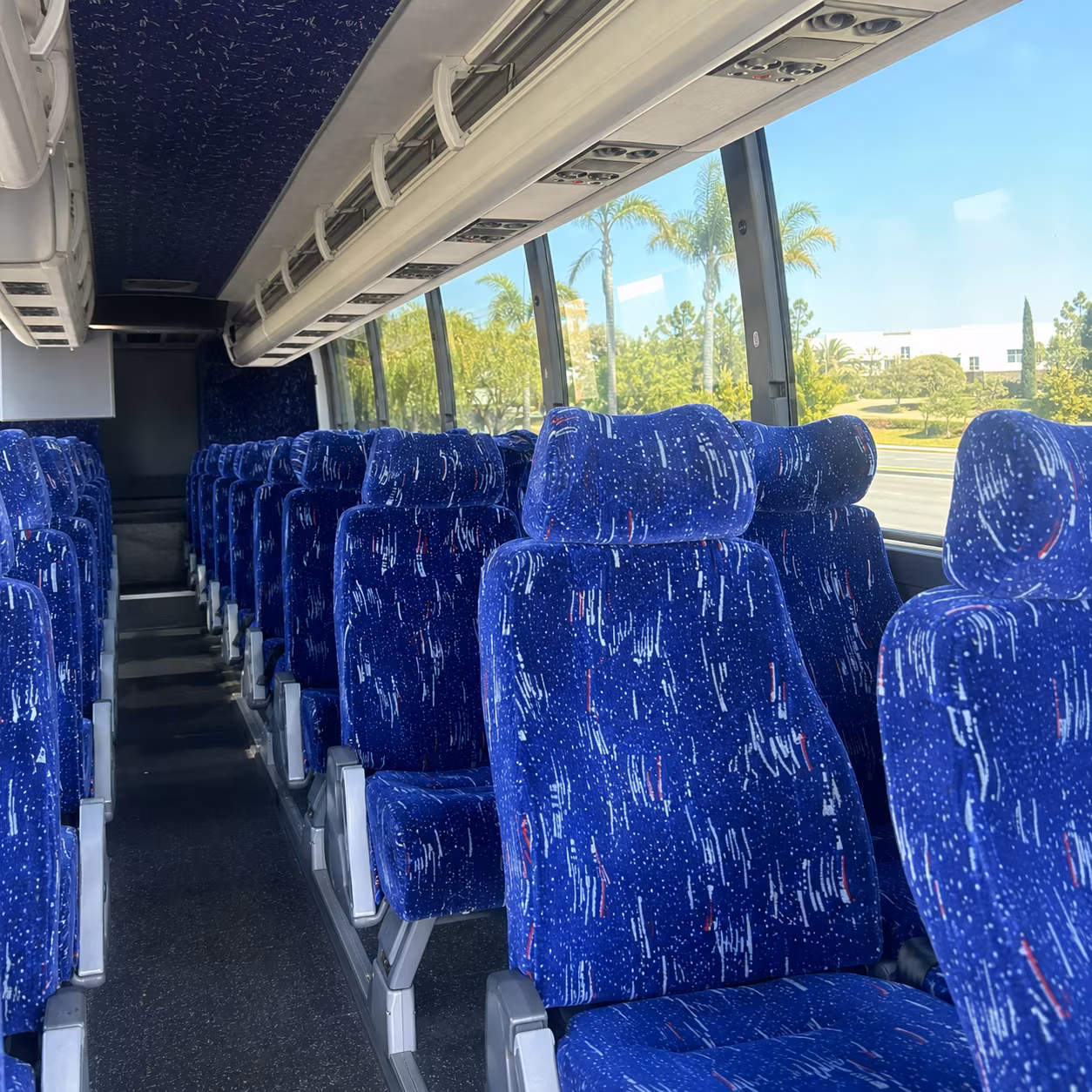 charter a bus to legoland florida or kennedy space center for the big trips