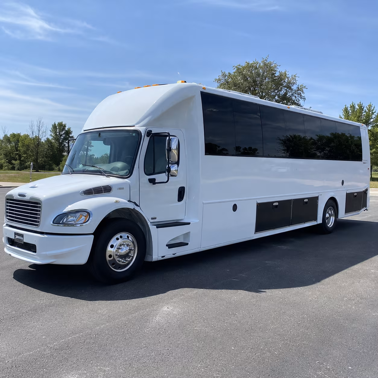 clermont 40 passenger party bus