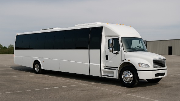 Exterior of Charter Bus Company Ocoee's 18 Passenger Minibus in Ocoee
