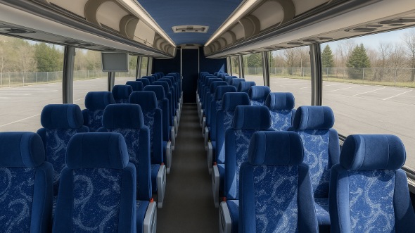 clermont 55 passenger charter bus rental