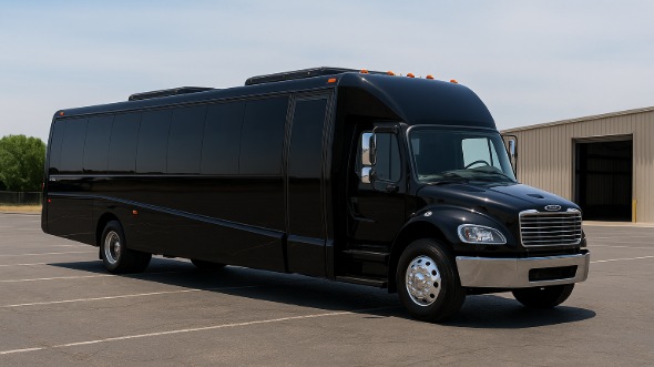 clermont construction site shuttle bus service