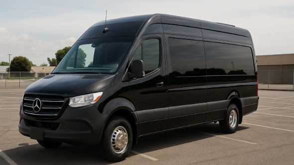 clermont sprinter van with driver