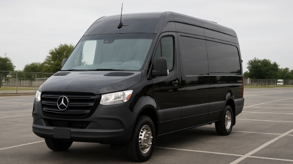 Exterior of Charter Bus Company Ocoee's Sprinter Limo in Ocoee
